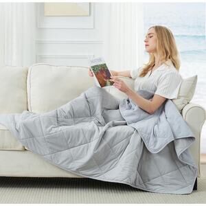Cozy Bliss Cooling Blanket for Hot Sleepers, Twin Size, Lightweight Breathable